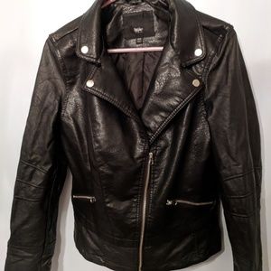 🧡 Merona Faux Leather Jacket